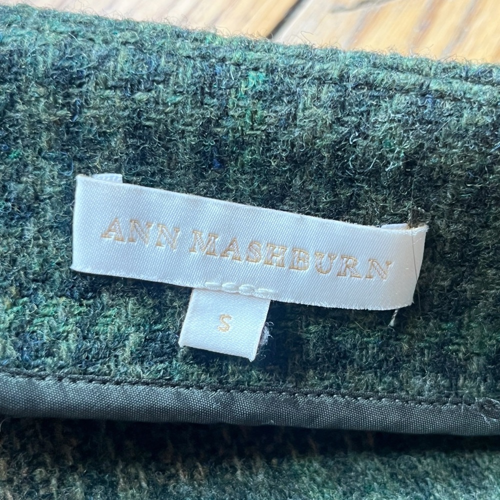 ANN MASHBURN Forest Checkered Jacket - image 10